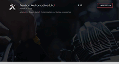 Desktop Screenshot of fentonautomotive.ca
